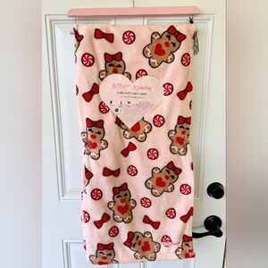 Betsey Johnson Christmas Throw Blanket